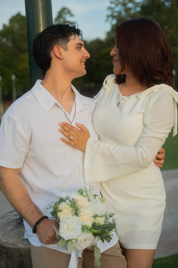 Engagement in the park — photograph 29.