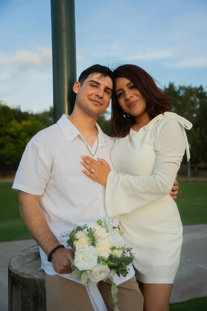 Engagement in the park — photograph 35.