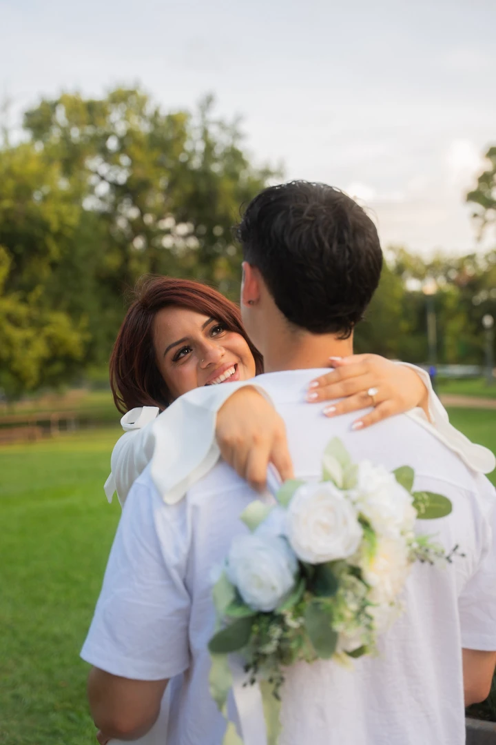 Engagement in the park — photograph 59.
