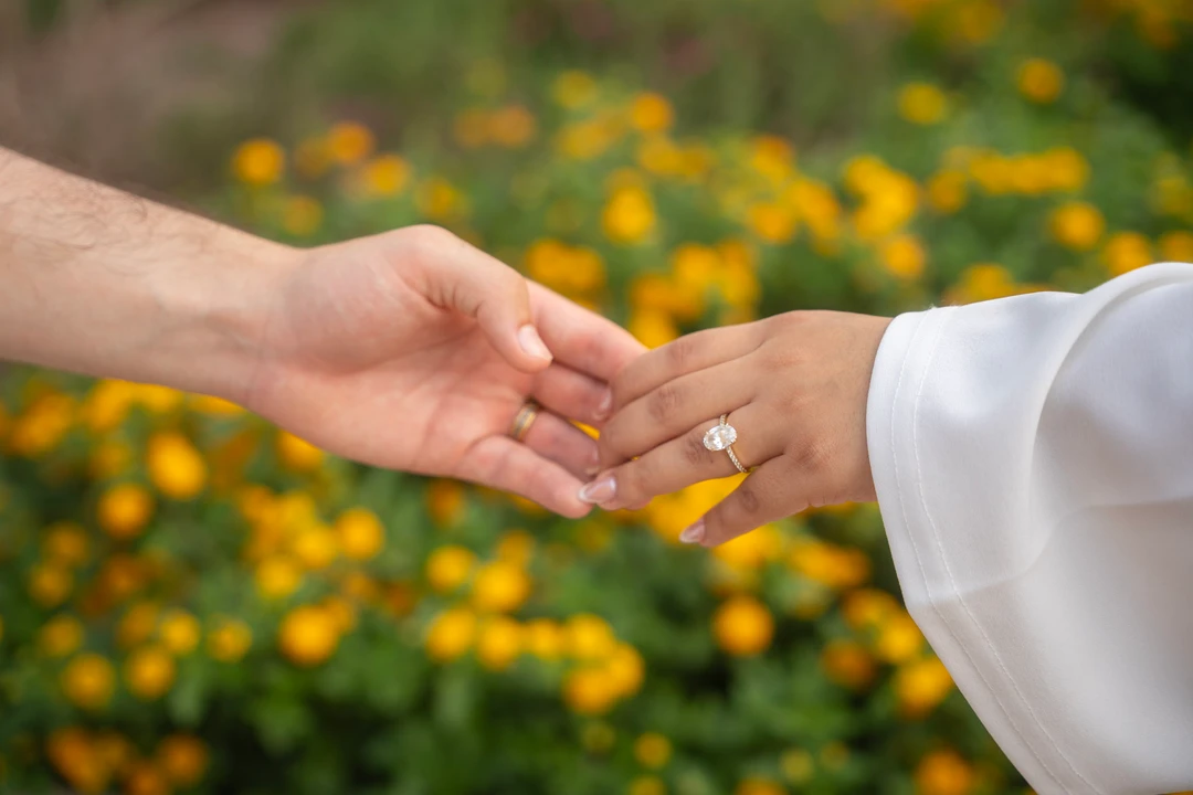 Engagement in the park — photograph 76.